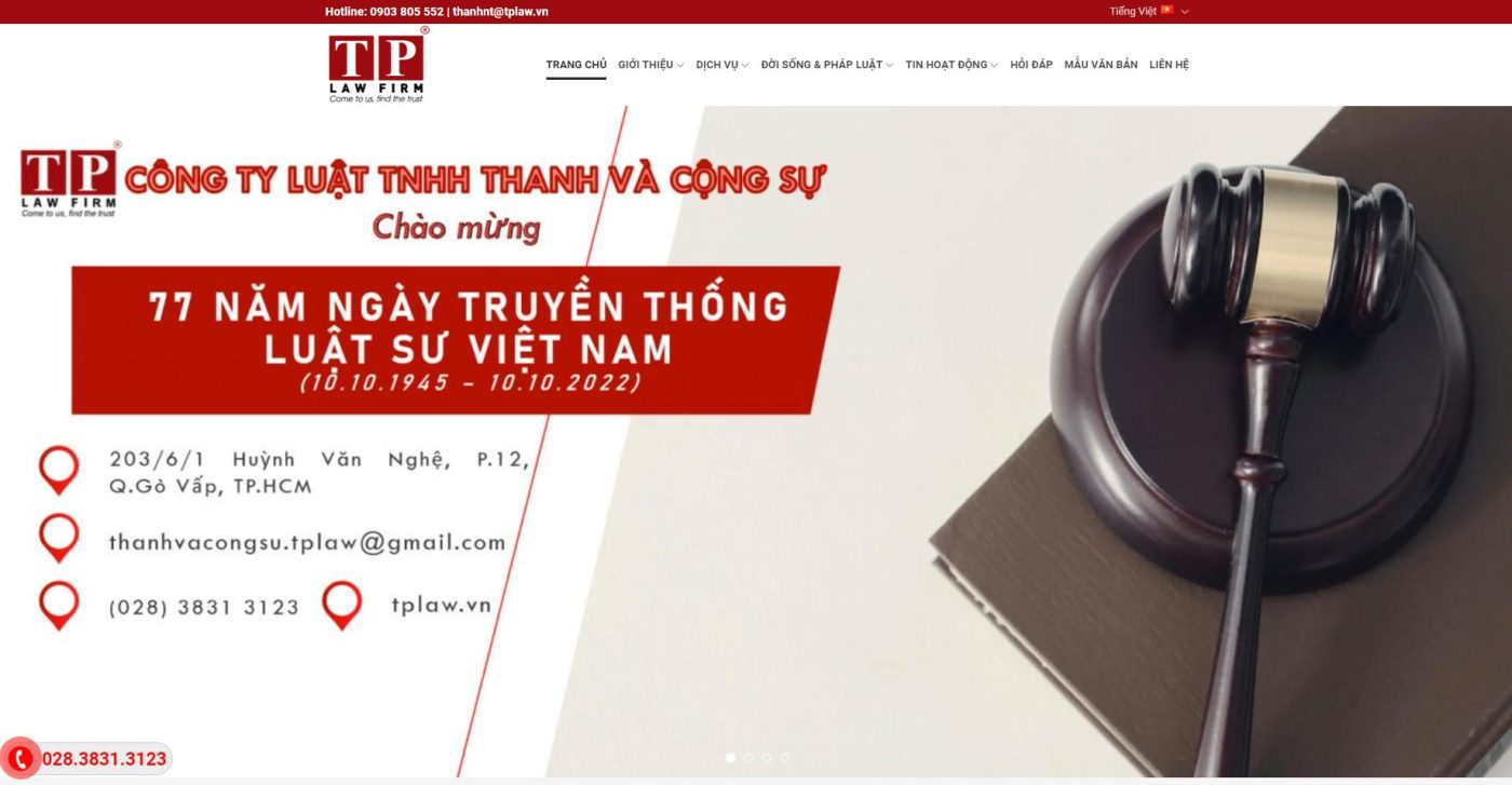 Công ty Luật TNHH Thanh và Cộng sự
