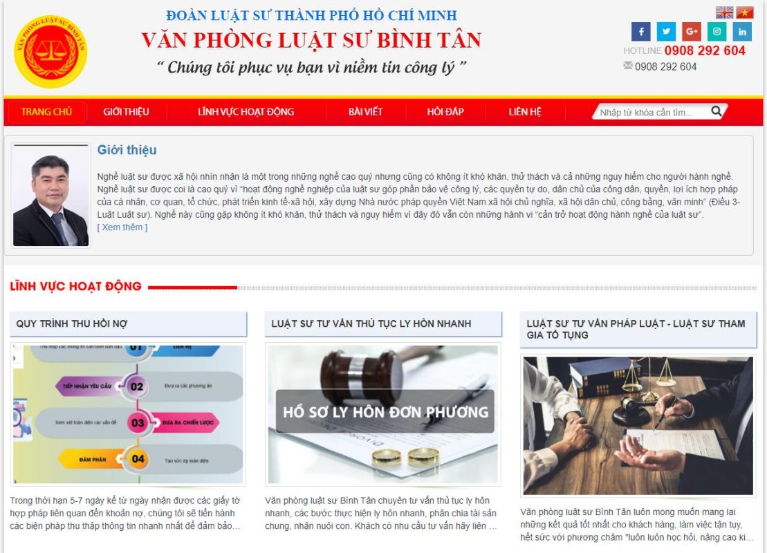 Văn phòng Luật sư Bình Tân