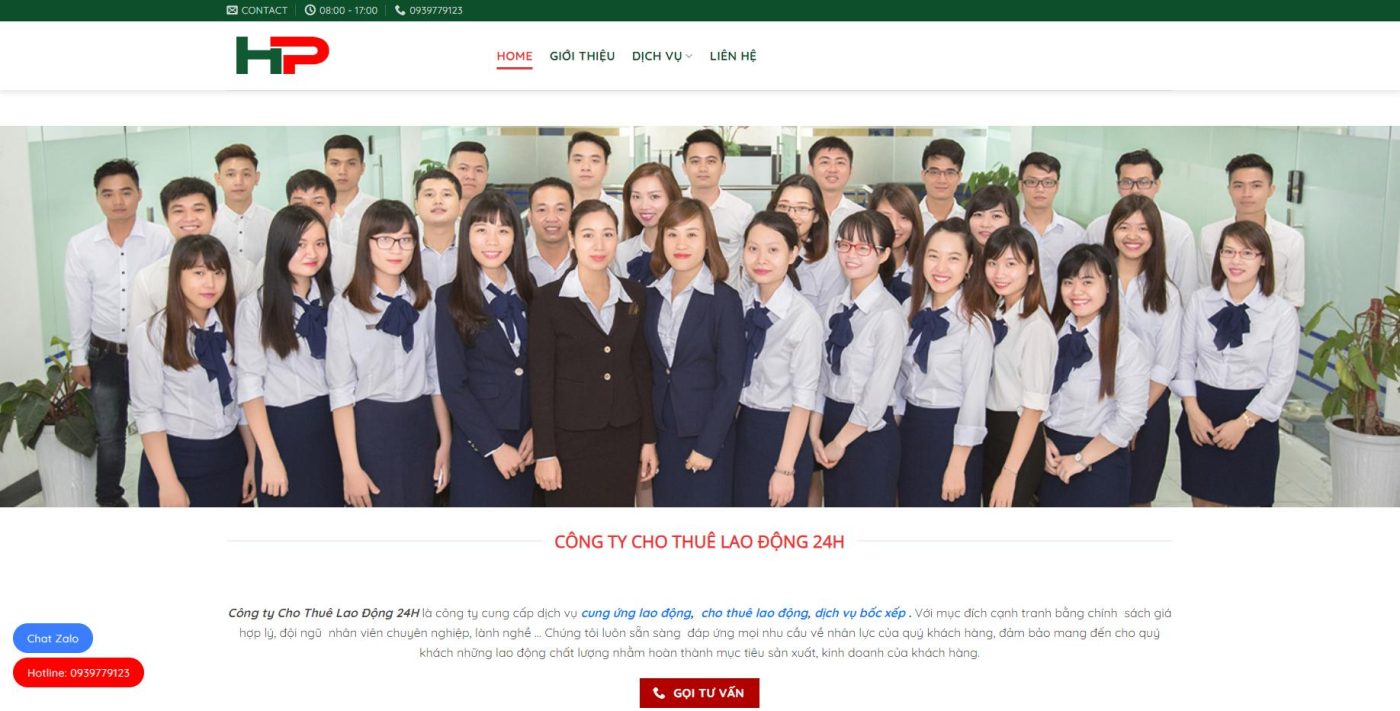 Công ty cho thuê lại lao động 24H