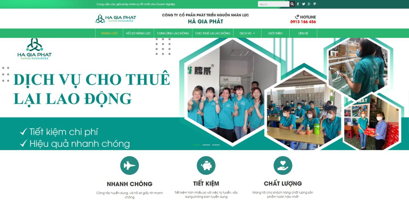 Công ty Cổ phần phát triển Nguồn nhân lực Hà Gia Phát 