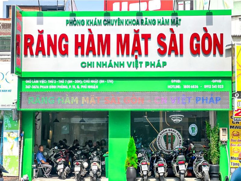 Nha khoa Việt Pháp - Răng hàm mặt Sài Gòn