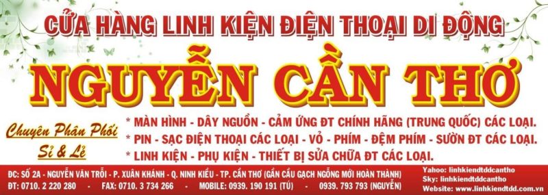 Cửa hàng linh - phụ kiện Nguyễn Cần Thơ
