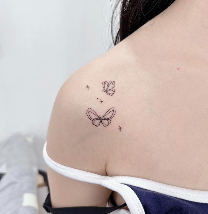 Hình xăm mini cute bởi chuyên viên tại N Tattoo Studio