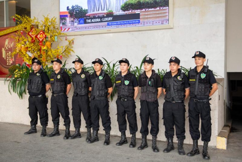 Công ty DV Bảo vệ Thành Đạt tác phong rất chuyên nghiệp