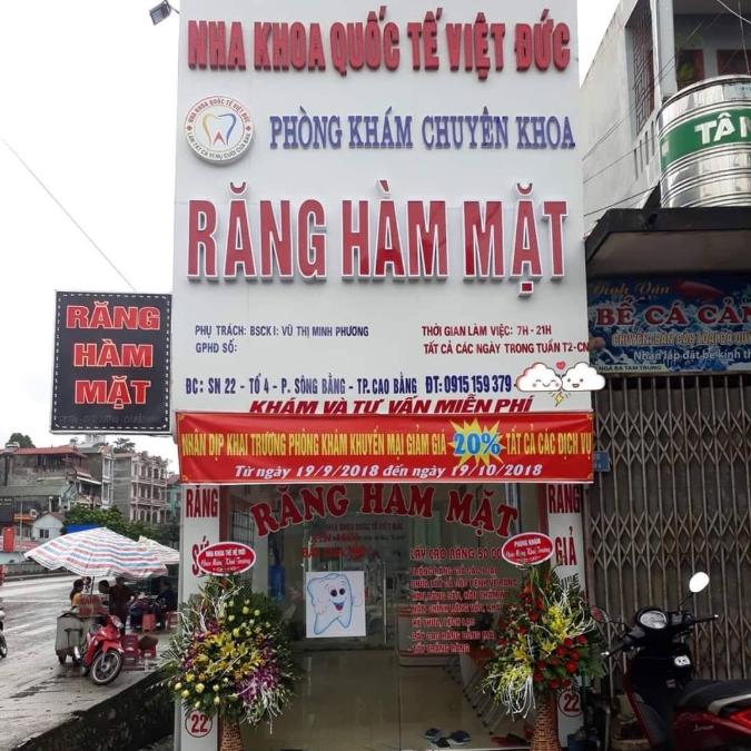 Nha khoa Việt Đức an toàn, chất lượng