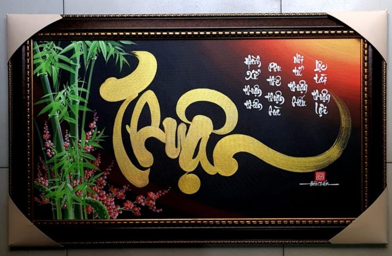 Gallery Thư Pháp Chữ Việt - Địa chỉ viết chữ thư pháp theo yêu cầu đẹp