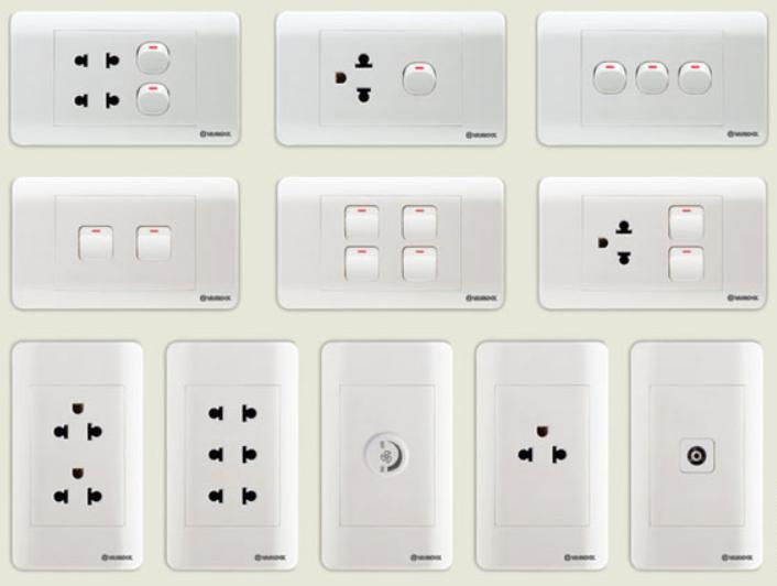 Các loại công tắc điện phổ biến
