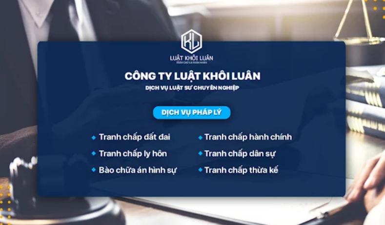 Luật Khôi Luân - Văn phòng luật sư Cần Thơ uy tín