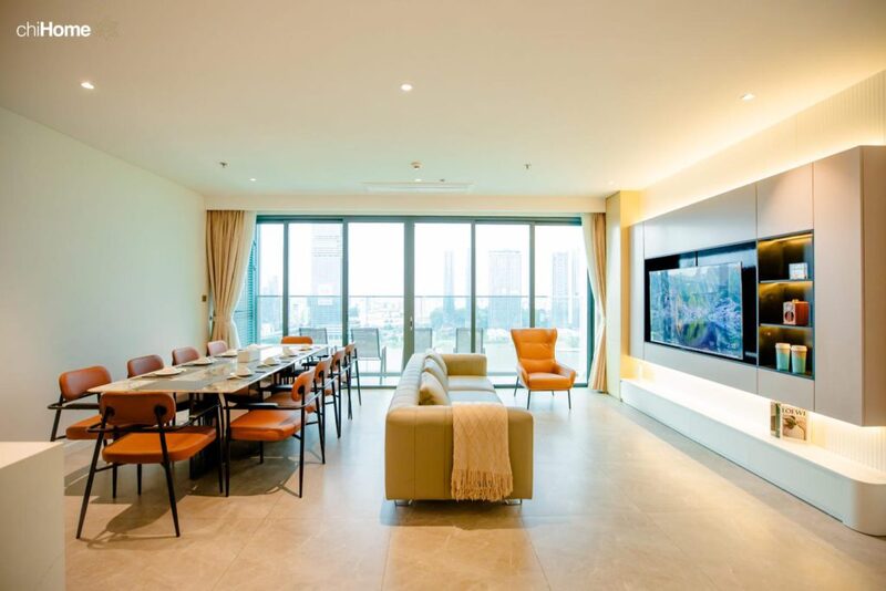 Căn hộ thiết kế hiện đại, nội thất tinh tế tại ChiHome