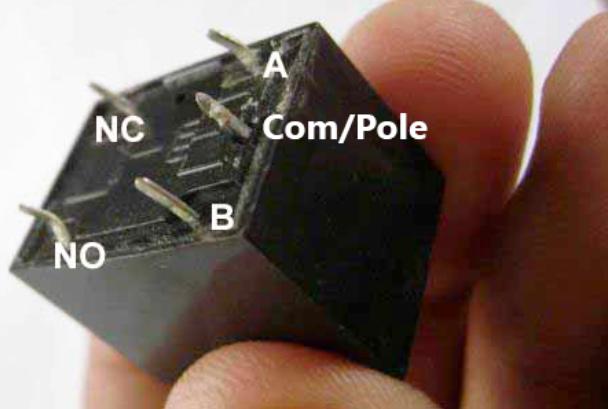 Các ký hiệu của rơ le