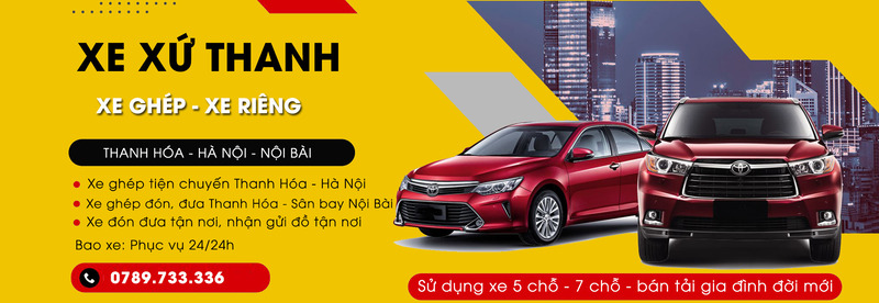 Xe ghép Hà Nội Thanh Hóa - Xứ Thanh