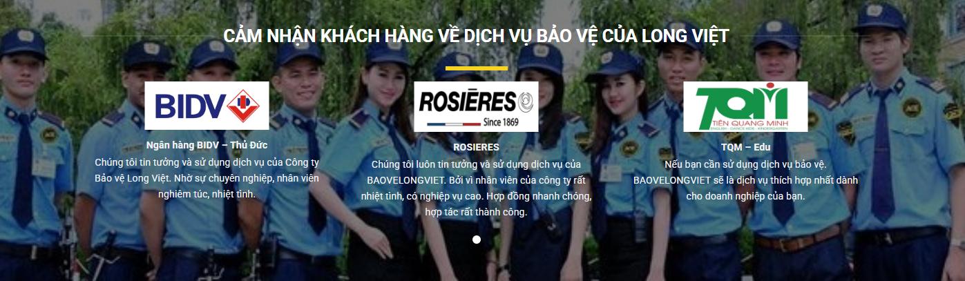 Cảm nhận của khách hàng dành cho Long Việt