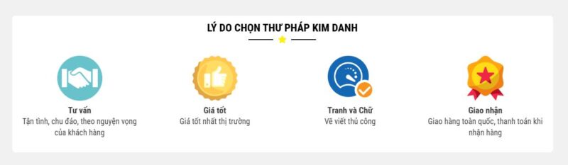 Lý do chọn Thư Pháp Kim Danh