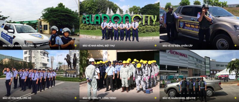 Bảo vệ Đông Á Việt Nam cung cấp đa dạng dịch vụ đáp ứng nhu cầu của khách hàng