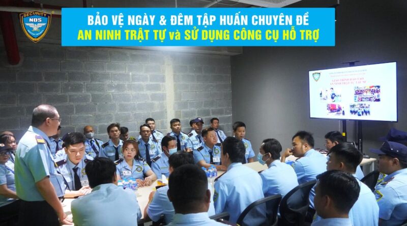 Tại Ngày Và Đêm, đội ngũ bảo vệ được đào tạo nhân sự & chất lượng dịch vụ