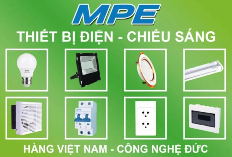 Các loại thiết bị chiếu sáng MPE phổ biến hiện nay