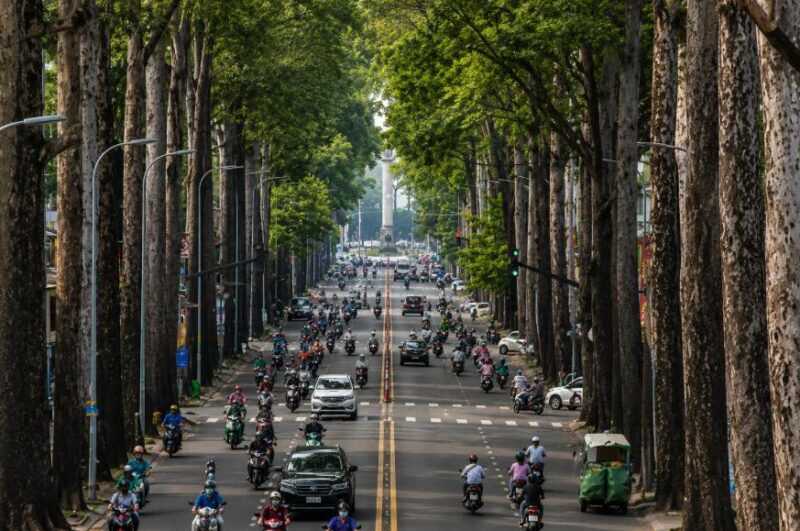 Quận 3 là khu vực khá yên tĩnh giữa lòng thành phố