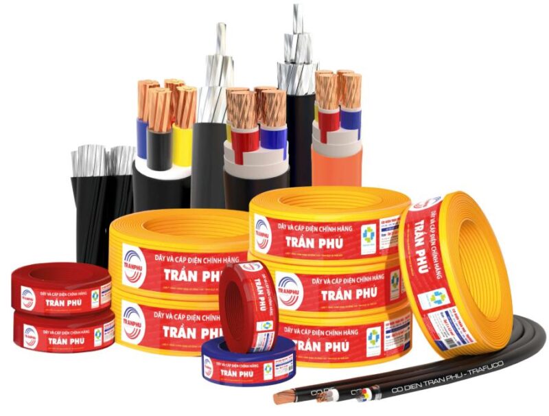 Dây điện Trần Phú là một trong những thương hiệu dây cáp điện lâu đời và uy tín nhất Việt Nam