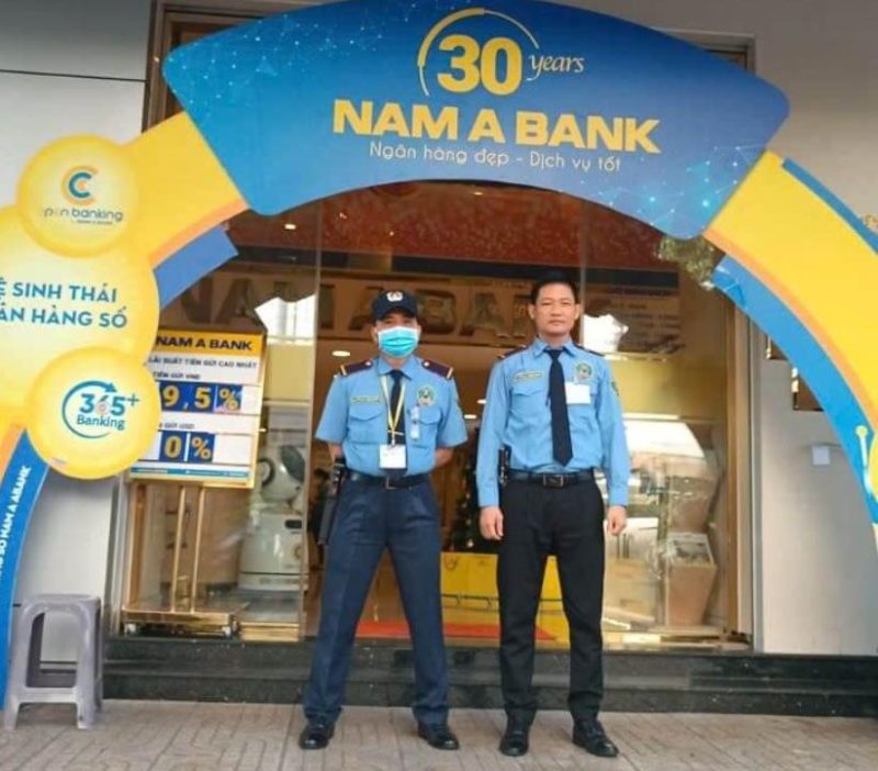 Dịch vụ bảo vệ ngân hàng chuyên nghiệp