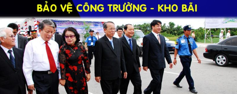 Bảo vệ kho bãi, công trường