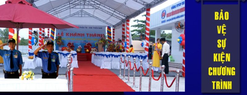 Bảo vệ sự kiện, chương trình 