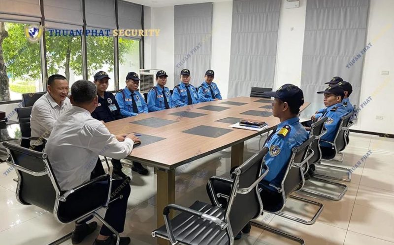 Thuận Phát có đội ngũ quản lý phụ trách theo dõi hoạt động tại mục tiêu, hỗ trợ xử lý các vấn đề phát sinh 