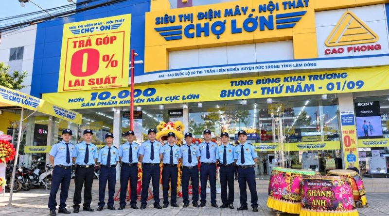 Dịch vụ bảo vệ tài sản cố định