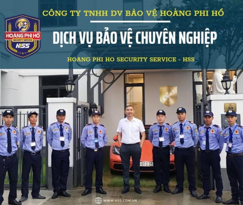 Hoàng Phi Hổ sở hữu đội ngũ bảo vệ chất lượng được đào tạo nghiệp vụ chuyên nghiệp